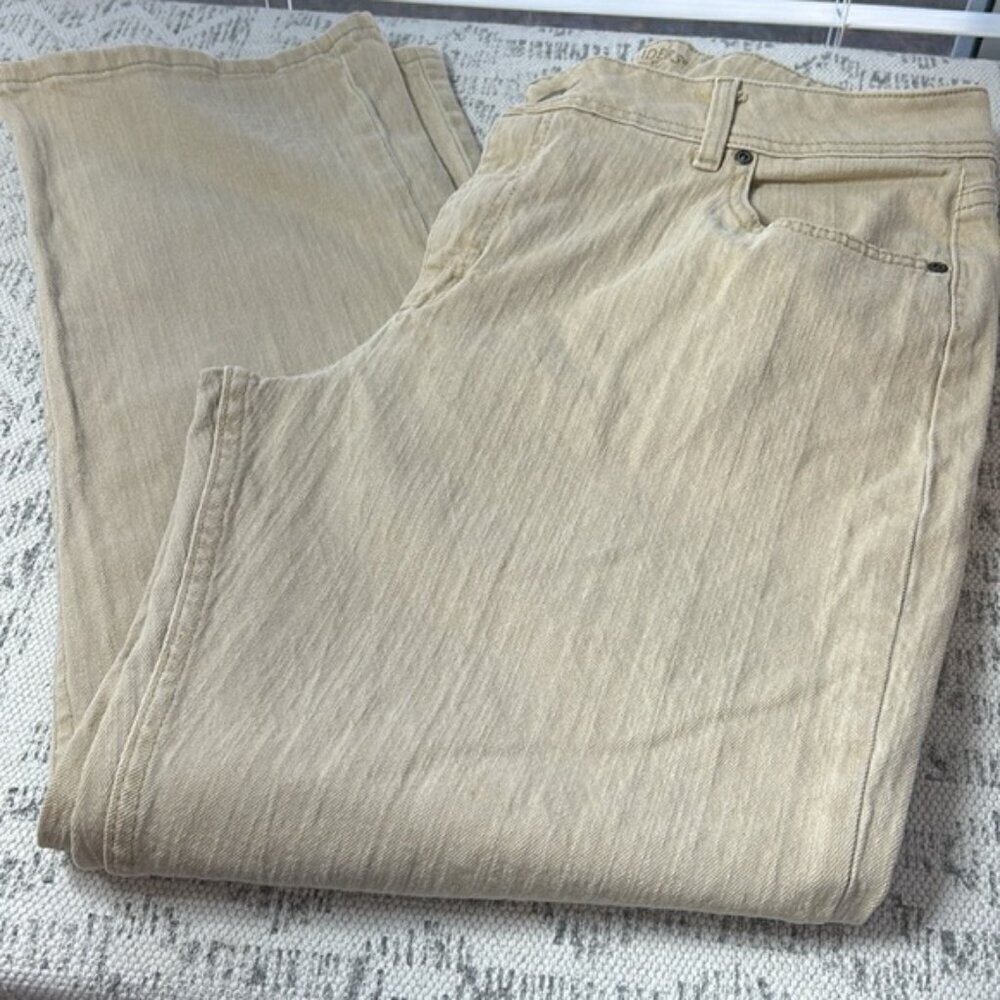 Lee Riders Mid Rise Boot Leg Tan 18P